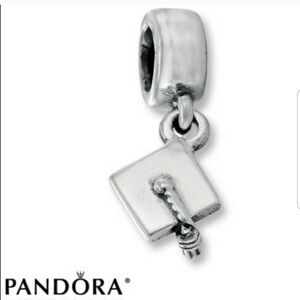 Pandora Graduation Mortar Board Charm retired